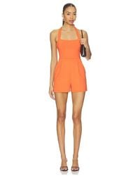 Susana Monaco - Wire Strap Tie Romper - Lyst
