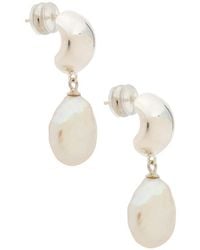 Shashi - Spencer Pearl Drop Earring - Lyst