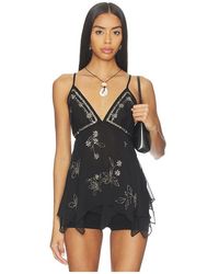 Free People - Robbie Embellished Top - Lyst