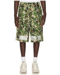 BBCICECREAM - Camo Cargo Shorts - Lyst