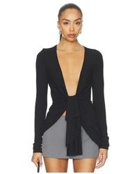 superdown - Makenzie Drape Top - Lyst