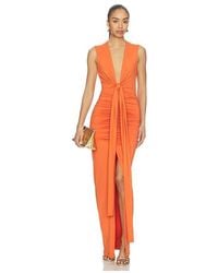 Susana Monaco - Tie Front Dress - Lyst