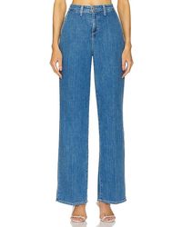 L'Agence - Weston Wide Leg Trouser Jeans - Lyst