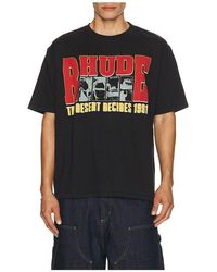 Rhude - The Desert Decides Tee - Lyst