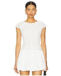 Amanda Uprichard - X Revolve Pinto Top - Lyst