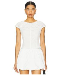 Amanda Uprichard - X Revolve Pinto Top - Lyst