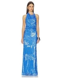 Jonathan Simkhai - Reannon Draped Gown - Lyst