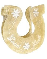 Solar Eclipse - Handbemalte Haarspange Mit Hufeisen-Motiv Hand-Painted Good Luck Horseshoe Claw Hair Clip - Lyst