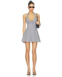 MORE TO COME - Kamilia Halter Mini Dress - Lyst