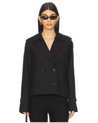 Lioness - X Revolve Cropped Trencherous Coat - Lyst