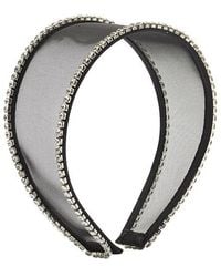 Lelet - Ella Mesh Crystal Headband - Lyst