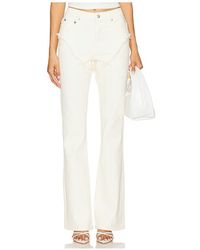 SER.O.YA - Dahlia Frayed Bootcut Jeans - Lyst