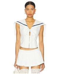 Kim Shui - Sailor Corset Top - Lyst