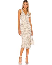 Tularosa Effie Bias Dress - Natur