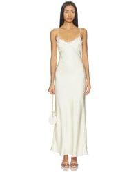 Bardot - Elisan Lace Satin Maxi Dress - Lyst