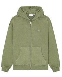 Obey - Lowercase Pigment Zip Hoodie - Lyst