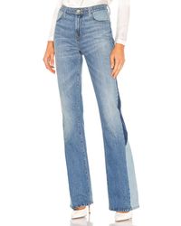 FRAME Джинсы-клёш Le High Flare В Цвете Kingsley. Размер 23 (также В 24,25,26,27,28,29,30,31). - Синий