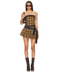 Jaded London - Kilt Mini Dress - Lyst