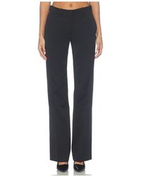 Balmain - Low Waist Satin Wool Pant - Lyst