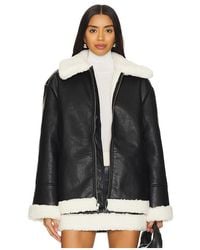 Lovers + Friends - Jacke Violetta Faux Leather - Lyst