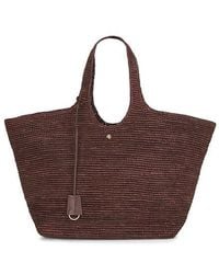 Anine Bing - Lili Tote Raphia Bag - Lyst