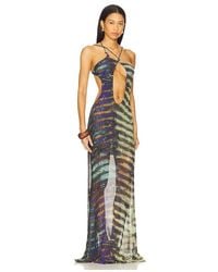 jaded london vida backless maxi dress with shell trim Shop Vida Backless Maxi Dress With Shell Trim | Jaded London main image 1