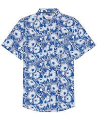 Original Penguin - All Over Floral Print Polo - Lyst
