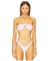 Seafolly - Ruched Underwire Bra - Lyst