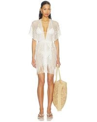 Luli Fama - Caught Up Short Caftan - Lyst