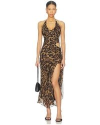 Bardot - Cyrel Printed Maxi Dress - Lyst