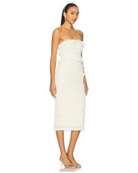 Maude Club Georgina Dress in White | Lyst