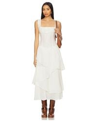 Free People - Midi-Kleid Free-Est - Lyst