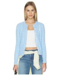 Polo Ralph Lauren - Cotton Long Sleeve Cardigan - Lyst