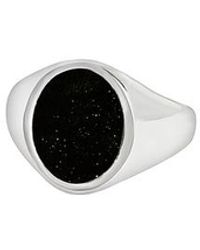 LOUPN - Onyx Ring - Lyst