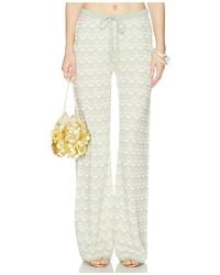 Devon Windsor - Pantalon Large Flora En, Taille Also En S, Xs, M - Lyst