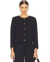 FRAME - Chaqueta button front - Lyst
