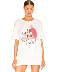 The Laundry Room - Camiseta happiest time marilyn monroe - Lyst
