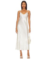 Enza Costa - Bias Cut Dress - Lyst