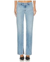 PAIGE - Celeste Wide Leg Jeans - Lyst