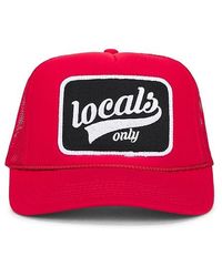 Friday Feelin - Locals Only Script Trucker Hat - Lyst