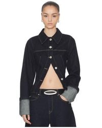 Halo - Cinch Back Trucker Jacket - Lyst