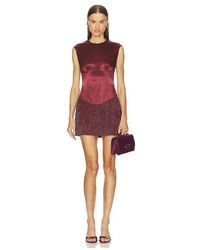 Camila Coelho - Peyton Embellished Mini Dress - Lyst