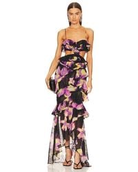 Michael Costello - X Revolve Abby Gown - Lyst