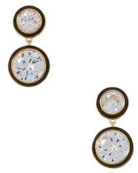 Roxanne Assoulin - Cubic Double Drop Earrings - Lyst