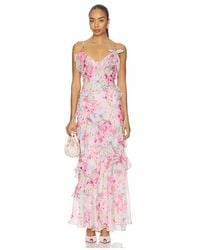 Astr - Amiya Dress - Lyst