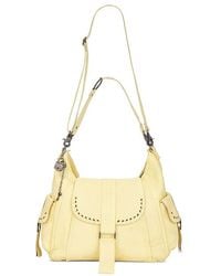 Free People - Wtf Leigh Distressed Hobo Bag - Lyst
