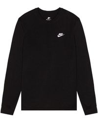 Nike M Nsw Tee Ls So Pack 1 Lbr in White for Men | Lyst