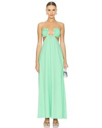 Susana Monaco - Maxikleid Mit Cut-Outs - Lyst