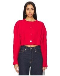 SNDY'S - Laine Cable Cardigan - Lyst
