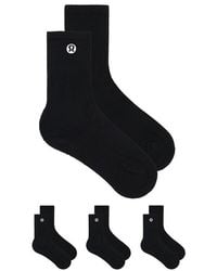 lululemon - Daily Essential Socks 3 Pair - Lyst